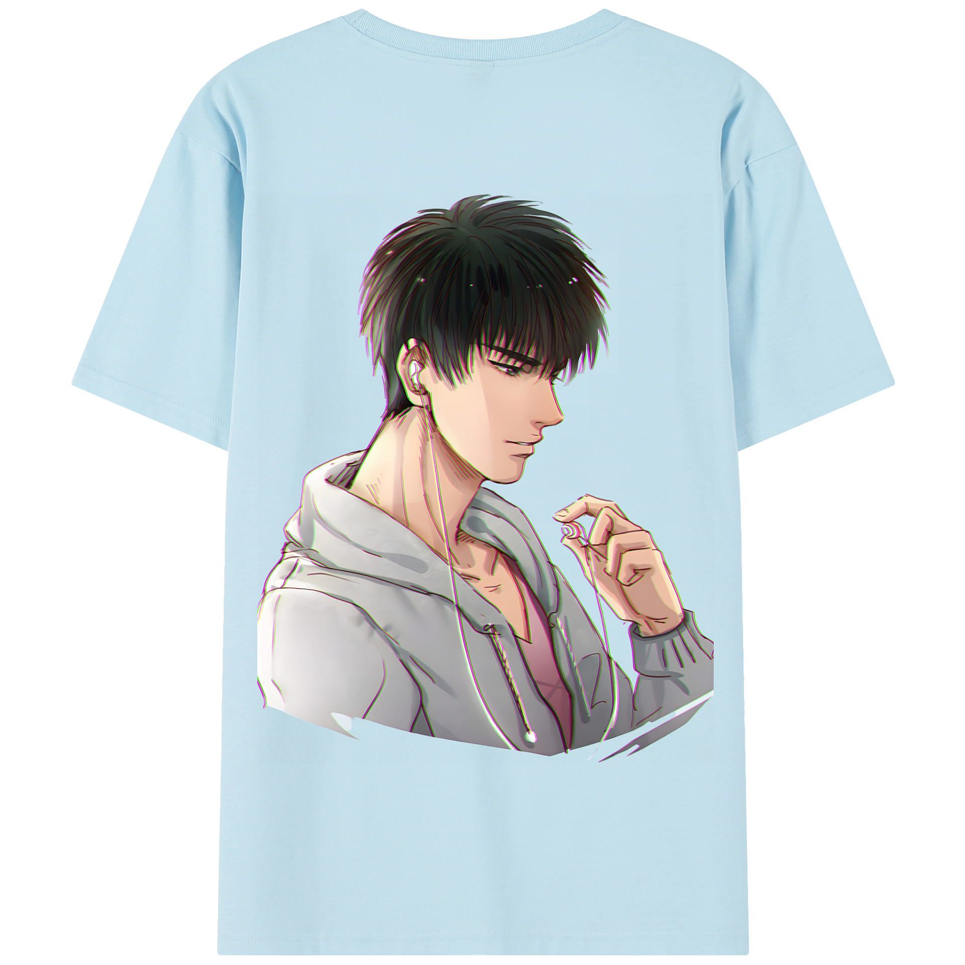 SLAM DUNK／スラムダンク 綿100％半袖Tシャツ（背面プリント）